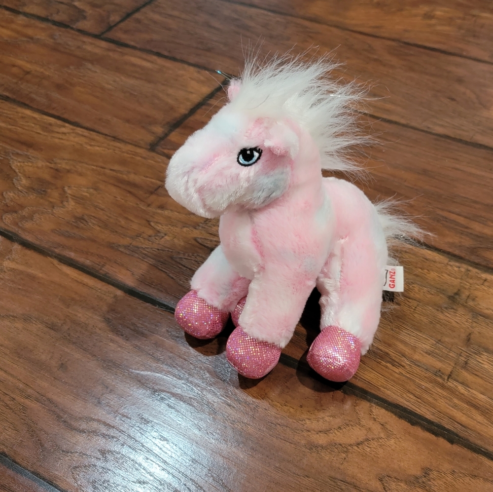 GANZ Webkins plush Pink pony